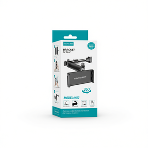 Support de siège de voiture Kouvolsen H02, rotation à 360 degrés pour téléphones et tablettes de 4 à 11 pouces - Product Image 2