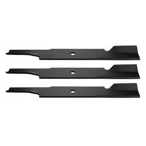 Cuchilla de Repuesto para Cortacésped de 18 Pulgadas para Plataforma de 52 Pulgadas, Reemplaza 48108 A48108 481707 482462 482878 0450300 038300000, Piezas con Orificio Central Redondo de 5/8 Pulgadas, Paquete de 3 - Product Image 3