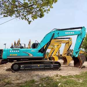 Excavadora Usada Japonesa KOBELCO SK350 35T, Modelo 2023, Motor, Caja de Cambios, Bomba, Capacidad de Cucharón de 1.6m, para Movimiento de Tierras en Construcción - Product Image 6