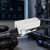 Générateur de chlore au sel intelligent pour piscine avec affichage numérique, production automatique de chlore, traitement de l'eau de piscine