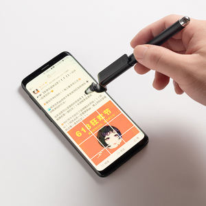 Bolígrafo Multifuncional de Plástico al por Mayor con Soporte para Teléfono, Logotipo Personalizado, Bolígrafo Promocional 2 en 1 para Publicidad Corporativa - Product Image 4