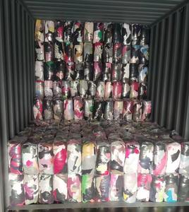 グレードダークカラーTシャツラグ綿100% 工業用クリーニングクロスリサイクルコットンラグ - Product Image 5