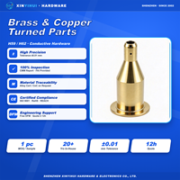 Vis de machine en laiton sans plomb, personnalisées, avec roulement en bronze, tolérance de 0,01 mm, pour perçage et taraudage, pour robot aspirateur et suiveur de panneaux solaires