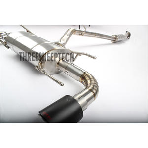 Tubos de Escape Catback de Último Diseño para <span class=keywords><strong>Subaru</strong></span> <span class=keywords><strong>Impreza</strong></span> <span class=keywords><strong>WRX</strong></span>/STI 2.4, Sistema de Escape de Alto Rendimiento, Acero Inoxidable 304 Pulido - Product Image 5