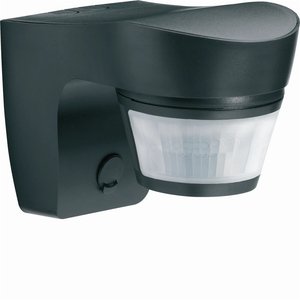 Rilevatore di Movimento a Infrarossi da Parete Hager 200 Gradi 10A Antracite - Product Image 1