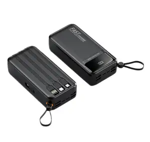 The super fast charger comes with a line of 20,000mAh large capacity outdoor mobile power supply