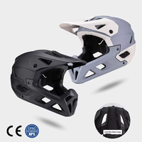 Casque VTT intégral OUTDOOR MASTER modèle Rhino, 17 aérations, visière réglable, respirant, excellent pour le descente et l'enduro.