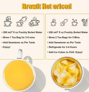 Имбирь куркума Корица травяной фруктовый чай Здоровый Цветущий чай в пакетиках лист использованный в мешках ароматный чай - Product Image 5