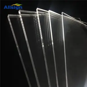 ALLSIGN批发光学级有机玻璃板1.8 20毫米高光发光亚克力灯板