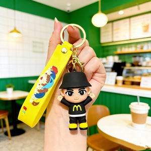 Offre Spéciale – Porte-clés <span class=keywords><strong>BTS</strong></span> 3D Créatif et Tendance, Figurine en Caoutchouc Souple, Pendentif pour Sac d'Écolier, Idéal pour Cadeau en Gros - Product Image 5