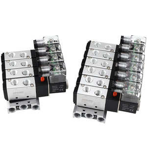 Válvula Solenoide AIFAURRI 4V210-08 DC24V AC220V de 1 a 10 Posiciones, Control Neumático para Fabricación - Product Image 1