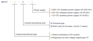 مقياس تحليل الطاقة متر ME337 الجهد الحالي جودة الطاقة متر قياس الطاقة التوافقي - Product Image 6