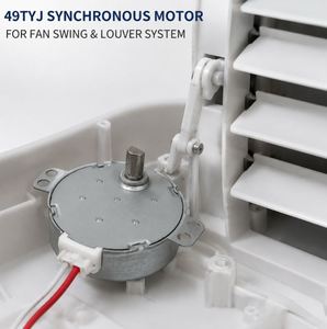 Moteur synchrone 49TYJ pour ventilateur oscillant de refroidisseur d'air, 110V/220V, pièce de rechange pour commande de volet de ventilateur à faible vitesse - Product Image 2