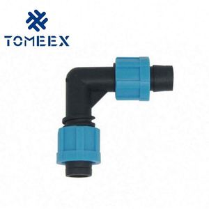 Accesorios de <span class=keywords><strong>riego</strong></span> por <span class=keywords><strong>goteo</strong></span> <span class=keywords><strong>PPR</strong></span> Codos dobles Tubos de suministro de agua roscados hembra - Product Image 3
