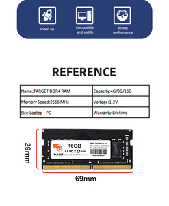 Precio al por mayor objetivo <span class=keywords><strong>Ddr4</strong></span> 4GB 8GB <span class=keywords><strong>16GB</strong></span> Memoria <span class=keywords><strong>RAM</strong></span> para computadora de escritorio o computadora portátil en stock - Product Image 6