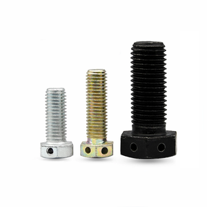 Fornitura di fabbrica su misura In <span class=keywords><strong>acciaio</strong></span> <span class=keywords><strong>inox</strong></span> <span class=keywords><strong>8.8</strong></span> gradi <span class=keywords><strong>bulloni</strong></span> esagonali con foro del filo/foro del perno della coppietta In testa - Product Image 4