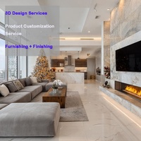Layanan Desain Interior Rumah Proyek Villa AS, Rendering 3D, Solusi Material Bangunan Seluruh Rumah