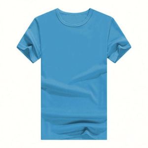 T-shirt de sport personnalisé pour homme à manches courtes, col rond, séchage rapide, idéal pour la course et l'entraînement en salle de sport - Product Image 2