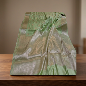 Saris de créateurs colorés en soie artificielle et tissus tissés à la main avec de motifs traditionnels exquis pour chaque femme et occasion - Product Image 5