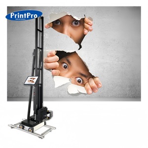Printpro เครื่องพิมพ์ยูวีอิงค์เจ็ทความเร็วสูง3D หุ่นยนต์ศิลปะจิตรกรรมฝาผนังสำหรับการเพ้นท์ผนังแนวตั้ง DX7การพิมพ์หัวการ์ดเครื่องพิมพ์ไข่ - Product Image 1