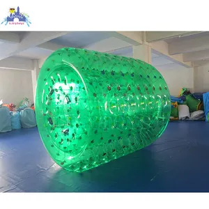 lilytoys inflatable zorb water roller, PVC inflatable rolling tube for kids