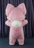 Offre Spéciale Super belle bande dessinée fête portable Cosplay marche costumes Lena Belle Duffy gonflable mascotte Costumes pour adultes