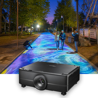 Projecteur laser MNU656 8000 lumens WUXGA haute luminosité, équipement de projection pour l'extérieur, parcs, pistes de course