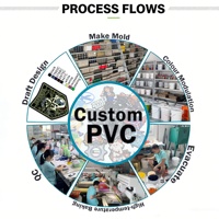 Patchs en caoutchouc PVC réfléchissants personnalisés, imperméables et durables, pour la randonnée en plein air, les équipements, les gilets et les sacs à dos