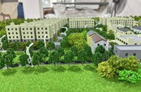 Maqueta de Mesa de Arena de Alta Precisión para Construcción Industrial, Directo de Fábrica para Exhibición