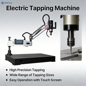 M3 M10 personalizou a máquina elétrica do rosqueamento e do rosqueamento Máquina de rosqueamento vertical automática do servo motor com tensão do PLC 220V - Product Image 2