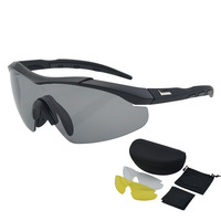 Lunettes tactiques de haute qualité CS Live Shooting Résistance aux chocs Coupe-vent Poussière HD Équitation Ski Montagne Lunettes Cadres ignifuges