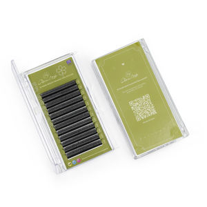 GLAMLASH Cils russes Volume W Extensions de cils Clover Bloom Handmade Premade Volume Fans 5D W Shape Lashes - Product Image 2