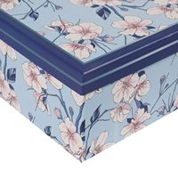 Boîte à fleurs de luxe 10 pièces/ensemble, boîte cadeau carrée, organisateur de rangement, emballage, boîte en carton en Stock