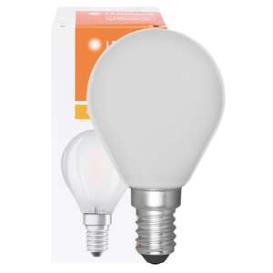 Lámpara de filamento LED, SUPERIOR CLASSIC P, Tropfen-Form, mate, E14/3,4W (40W), 470 LM, 2700K (9019605179) - Product Image 1