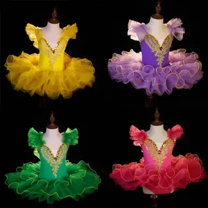 ملابس أطفال فستان رقص الباليه للأطفال ملابس للاطفال لراقصة بحيرة الجعة ملابس للبنات في سن المراهقة أزياء رقص الباليه