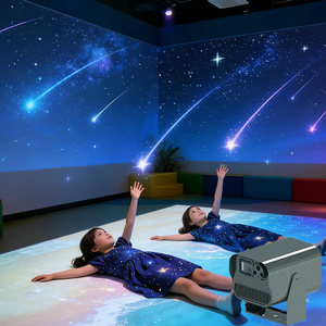 Immersive Indoor Landscape Projection Experience Interactive Wall And Ceiling Holographic <b>Lighting</b> Display System - Product Image 1