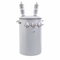 Transformateur de puissance immergé dans l'huile S11 triphasé 10kVA-2500kVA certifié IEC, transformateurs électriques industriels