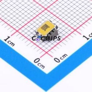 K2-1114SA-A4SW-06 Tactile Switch SMD Switch Single Pole Single Throw Rectangle Button 2.5N Horizontal Mount - Product Image 1