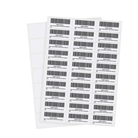 Papel de pegatinas personalizadas en tamaño A4, 21 etiquetas por hoja, láser/impresora de inyección de tinta, pegatinas de vinilo troquelado, etiqueta autoadhesiva
