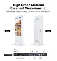 Affichage numérique LED extérieur étanche et kiosque à écran LCD haute luminosité au prix d'usine
