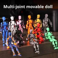 3D假人13机器人动画动作人物聚氯乙烯男孩感觉烦躁玩具自闭症多关节可移动酷小玩意礼物儿童