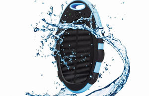 Chargeur <span class=keywords><strong>solaire</strong></span> étanche 5000 mAh avec double port USB, <span class=keywords><strong>batterie</strong></span> <span class=keywords><strong>externe</strong></span> portable robuste pour le camping - Product Image 6