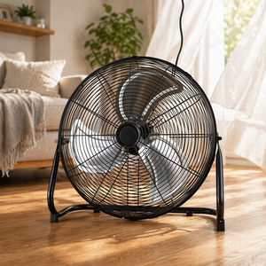 Ventilador de Aire de 18 Pulgadas, Tres Velocidades, Construcción Totalmente Metálica, Control Mecánico, Motor AC, Bajo Nivel de Ruido, Caja de Energía - Product Image 2