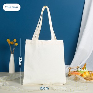 Vente en gros de sacs fourre-tout en toile pour l'éducation des étudiants fabriqués sur mesure petits lots sacs fourre-tout en toile sacs fourre-tout vierges imprimés sur mesure - Product Image 6