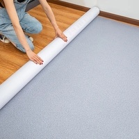 Günstiger 1,2mmx1,83mx30m PVC-Vinylbodenbelag für Innenräume, Wasserdichter Kunststoffteppich mit 3mm Dicke, Rutschfest für den Heimgebrauch