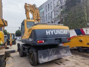 Excavatrice sur pneus hyundai 210W-9T machines d'occasion hyundai 210W-9T 210W-7 - Product Image 2