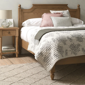 <span class=keywords><strong>Letto</strong></span> in <span class=keywords><strong>Legno</strong></span> Massello Stile Rustico con Testiera Curva e Gambe Lavorate, <span class=keywords><strong>Letto</strong></span> con Piattaforma in <span class=keywords><strong>Legno</strong></span> - Product Image 2