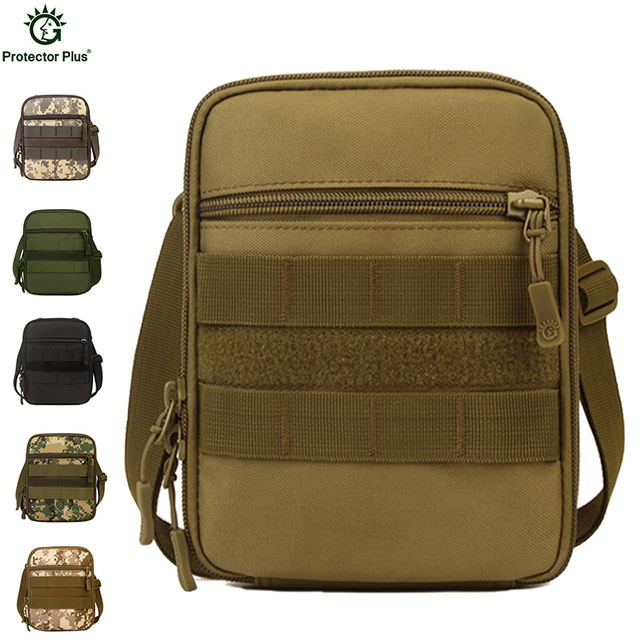 Wholesale Custom Fashion Crossbody Mobile Phone Bag Waterproof Purse Tactical Pouch EDC Packing Attachment Zipper & Open Closure