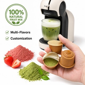 แคปซูลมัทฉะขายส่ง ใช้ได้กับเครื่อง Dolce Gusto ชาเขียวออร์แกนิกเพื่อสุขภาพ บรรจุภัณฑ์แบบแพ็คใหญ่ ราคาโรงงาน - Product Image 5