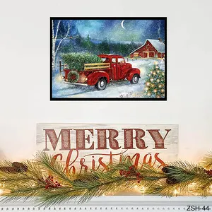 Christmas Diamond Painting Kits Winter Diamond Art 5D Paint with Diamond Full Drill for Parents Children